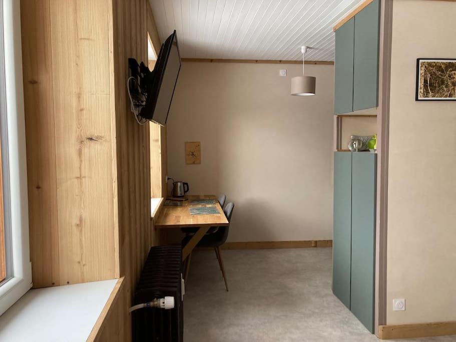 Studio Chaleureux Au Depart Des Sentiers Et Pistes De Ski Lajoux Extérieur photo